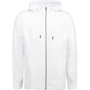 Pro Wear ID 0638 Core Full Zip Hoodie White Size M