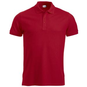 Clique Manhattan Heren Polo Rood