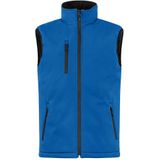 Clique Padded Heren Softshell Bodywarmer Kobalt