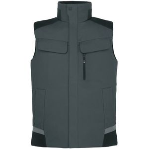 FHB Hauke Werkvest Antraciet-Zwart maat XS