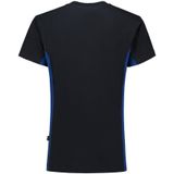 Tricorp 102004 T-Shirt Bicolor Marineblauw/Korenblauw