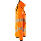 Mascot 19103-315 Fleecetrui met rits Hi-Vis Oranje/Donkermarine