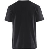 Blåkläder 3379-1042 T-shirt Bi-Colour Zwart/Medium Grijs