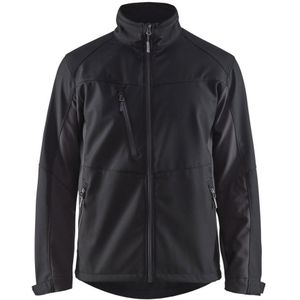 Blåkläder 4950-2516 Softshell Jack Zwart/Grijs