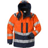 Fristads - High Vis Airtech® Shelljack - Hi-Vis Oranje/Marineblauw - Klasse 3