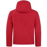 Clique Padded Heren Hoody Softshell Rood