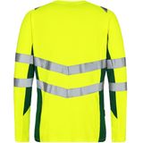 F. Engel 9545-182 Safety T-Shirt LS Yellow/Green maat 5XL