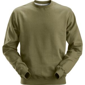 Snickers 2810 Sweatshirt Khakigroen