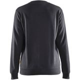 Blåkläder 3408-1158 Sweatshirt bi-colour Dames Medium Grijs/Zwart
