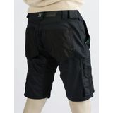 247Jeans Shark Short Workwear W81 Dark Blue Denim Coated Men Workwear Fit 38-11