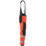 Mascot Accelerate Safe Winterbroek 19090-449 - hi-vis rood/donkermarine