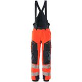 Mascot Accelerate Safe Winterbroek 19090-449 - hi-vis rood/donkermarine