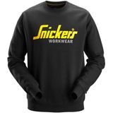 Snickers 2898 Classic Logo Sweatshirt Zwart maat XS