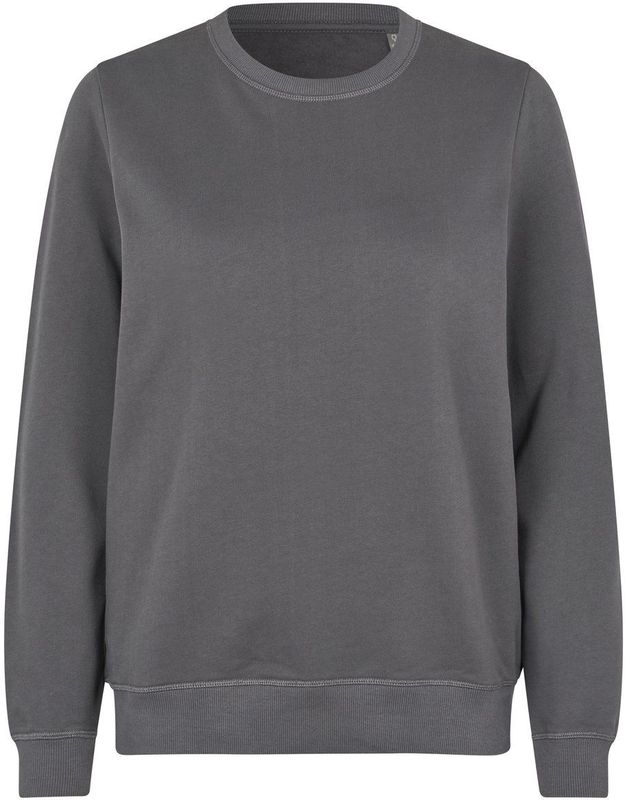 Pro Wear by Id 0683 Sweatshirt organic women Silver grey Size 3XL
