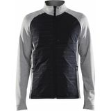 Craft - ADV Unify Hybrid Jacket - Jas - Grey Melange-Black
