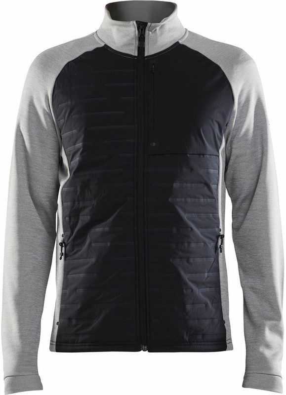Craft - ADV Unify Hybrid Jacket - Jas - Grey Melange-Black