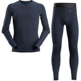Snickers 9445 AllroundWork Shirt & Legging Set Light Marineblauw