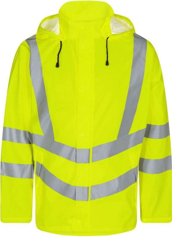 Engel Safety - 1921-102 - Regenjack - Hi-vis Yellow