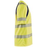 Blåkläder 3397-1013 High Vis T-shirt met UV-bescherming Geel/Marineblauw