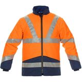 Hydrowear Pluto Binnenjas Fluor Oranje/Marine maat S