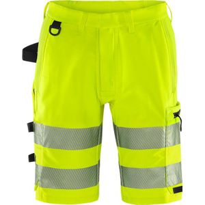 Fristads High vis Green stretch korte broek klasse 2 2648 GSTP Hi-Vis Geel