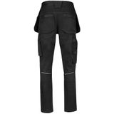 Projob 5560 Stretchbroek Met Kniezakken en Spijkerzakken Katoen 645560 - Zwart