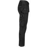 Projob 5560 Stretchbroek Met Kniezakken en Spijkerzakken Katoen 645560 - Zwart