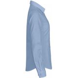 Clique - Stretch Shirt L/S - Lichtblauw - Dames