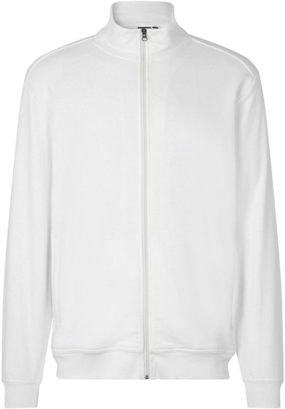 Pro Wear by Id 0382 CARE cardigan ongeborsteld Wit maat S