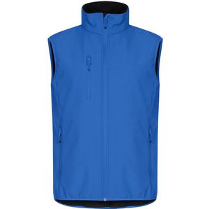 Clique Classic Softshell Vest Heren Kobalt