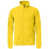 Clique Basic Micro Fleece Jacket Heren Lemon