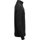 James Harvest - Ashland Halfzip - Gebreide Sweater - Zwart