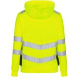 F. Engel 8027 Safety Ladies Sweat Cardigan Yellow/Black