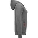 Tricorp 304006 Sweater Premium Capuchon Dames Stonemel