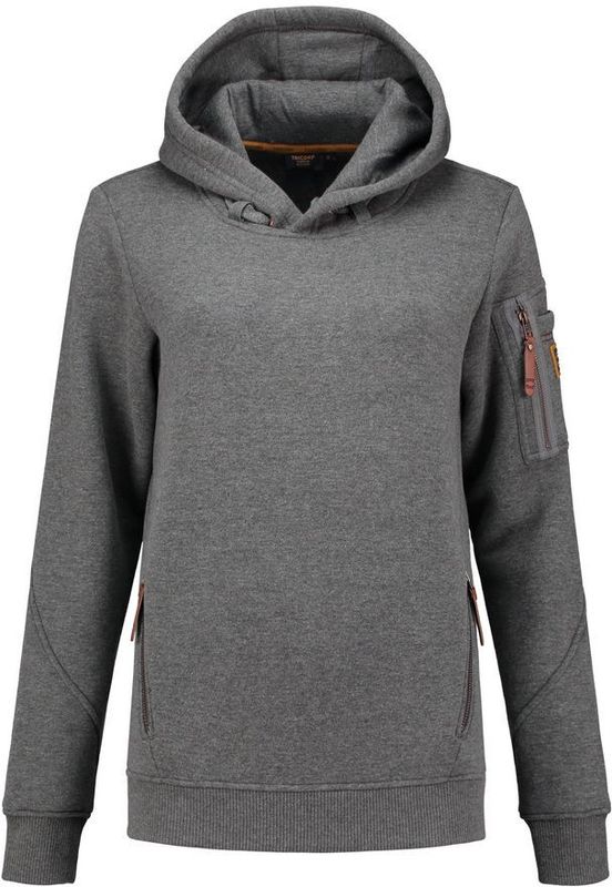 Tricorp 304006 Sweater Premium Capuchon Dames Stonemel