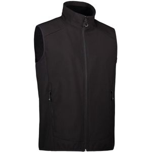 Pro Wear ID 0824 Functional Men’S Soft Shell Vest Black