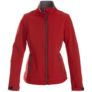 Printer - SOFTSHELL JACKET TRIAL LADY - Rood - Softshell Jas