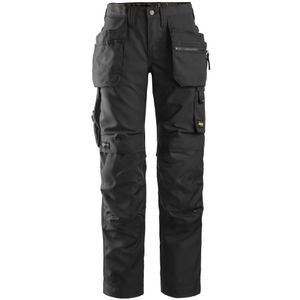 Snickers 6701 AllroundWork Dames Werkbroek+ met Holsterzakken Zwart