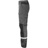 Projob 7507 Stretchbroek Zonder Kniezakken Heren Grijs/Zwart maat C46