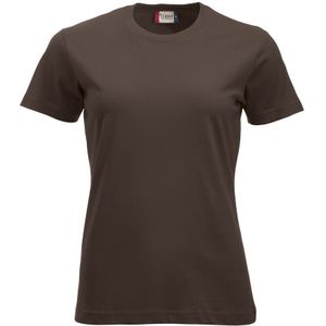 Clique New Classic T Ladies Donker Mocca