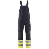 Blåkläder 2888-1512 Bretelbroek Multinorm Inherent Klasse 1 Marine/High Vis Geel maat D112