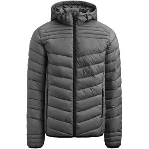 Printer Base - Jas - Staalgrijs - Heren - Lichtgewicht - Winddicht