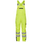 F. Engel 3285 Safety+ Multinorm Bib Overall EN 20471 Yellow/Navy