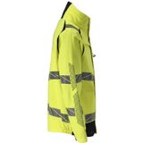 Mascot 21309-281 - Jas - Hi-Vis Geel/Donkermarine - Tweekleurig - Antistatisch - Vlamvertragend