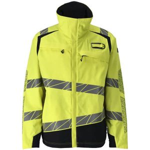 Mascot 21309-281 - Jas - Hi-Vis Geel/Donkermarine - Tweekleurig - Antistatisch - Vlamvertragend
