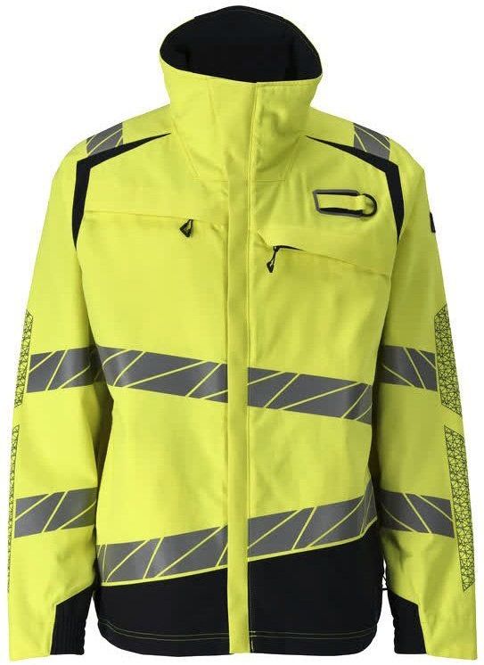 Mascot 21309-281 - Jas - Hi-Vis Geel/Donkermarine - Tweekleurig - Antistatisch - Vlamvertragend
