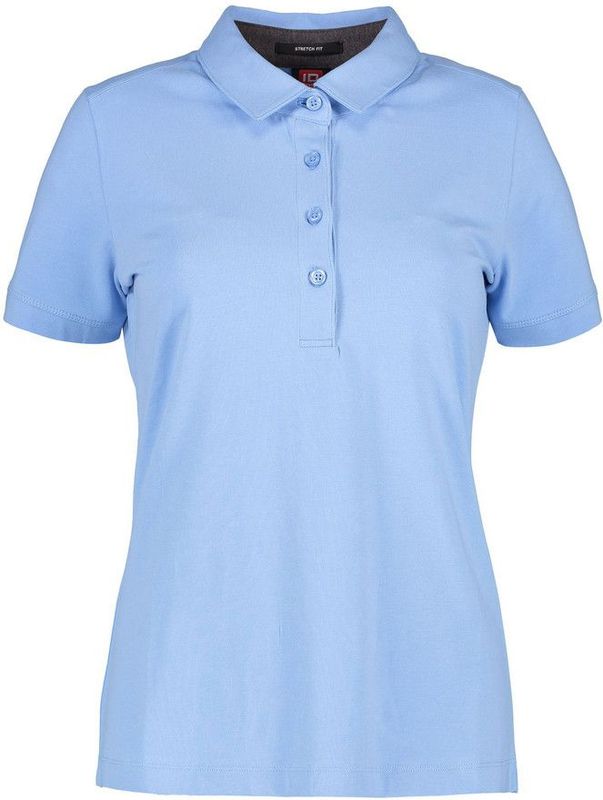Pro Wear by Id 0535 Business poloshirt Jersey dames Lichtblauw maat XS