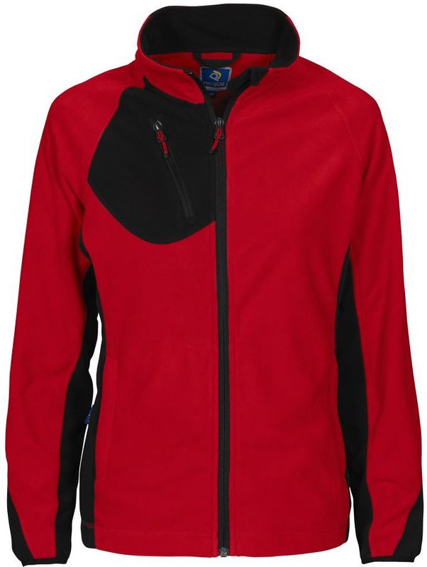 Projob 2326 Microfleece Vest Dames Rood maat L