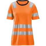 Snickers 2537 High-Vis Klasse 2 Dames T-Shirt High-Vis Oranje