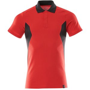 Mascot 18383-961 Poloshirt Signaalrood/Zwart maat L